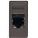 Capac priza RJ45 neagra System Gewiss